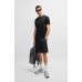 Boss Tee Active Slim Fit Tee Black
