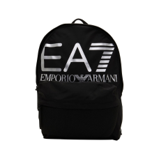 EA7 Emporio Armani Oversized Logo Back Pack Black/Silver