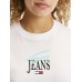 Tommy Jeans Classic Essential Logo Tee White WMN