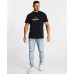 Nomadic Paradise Golden Relaxed Tee Jet Black