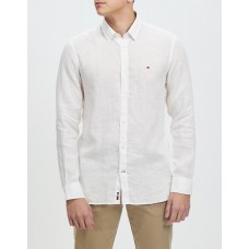 Tommy Hilfiger WCC Premium Linen Shirt White