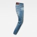 G-Star 3301 Straight Tapered Worn in Blue faded