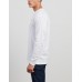 Tommy Jeans Contrast Linear L/S Tee White