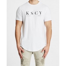 Kiss Chacey Show Low Dual Curved Tee White