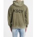 Kiss Chacey Terror Relaxed Hooded Sweater Mineral Khaki