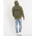 Kiss Chacey Terror Relaxed Hooded Sweater Mineral Khaki