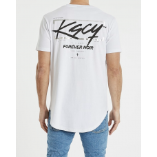 Kiss Chacey Academy Dual Curved Tee White