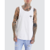 Kiss Chacey Advisor Raw V-Neck Tank White