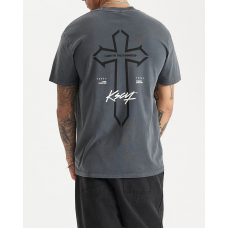 Kiss Chacey Alpheus Relaxed Tee Pigment Asphalt