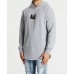 Americain La Fete Hooded Dual Curved Sweater Grey Marle