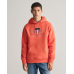 Gant Archive Shield Hoodie Burnt Orange