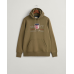 Gant Archive Shield Hoodie Juniper Green