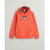 Gant Archive Shield Hoodie Burnt Orange