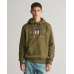 Gant Archive Shield Hoodie Juniper Green