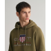 Gant Archive Shield Hoodie Juniper Green