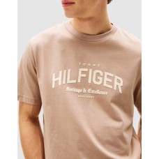Tommy Hilfiger Arch Tee Coastal Taupe