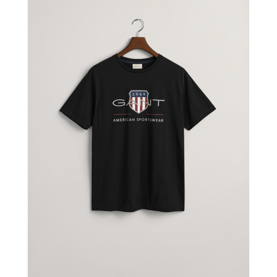 Gant Archive Shield T-Shirt Black 