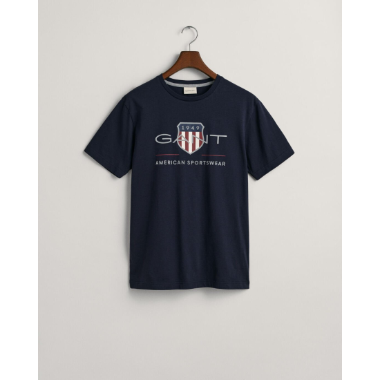 Gant Archive Shield T-Shirt Evening Blue