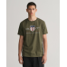 Gant Archive Shield T-Shirt Juniper Green