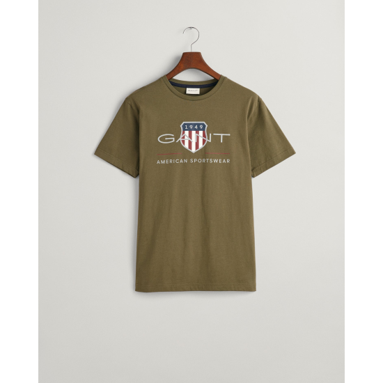 Gant Archive Shield T-Shirt Juniper Green