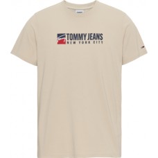 Tommy Jeans Entry Athletic Tee Savannah Sand
