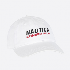 Nautica Competition Batton Cap White