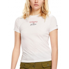 Tommy Jeans Baby Essential Logo SS Tee White