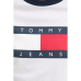 Tommy Jeans Crop RWB Block Tee White