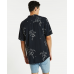 Kiss Chacey Become Relaxed S/S Shirt Black/White Print