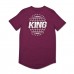 King Apparel Bethnal T-Shirt Oxblood