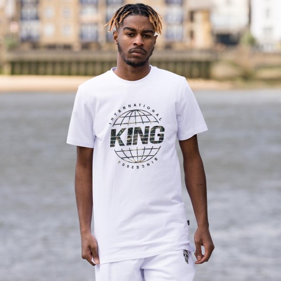 King Apparel Bethnal T-shirt - White