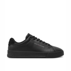 Tommy Hilfiger Court Leather Sneakers Black/Black