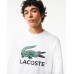 Lacoste Big Croc Logo Sweater White