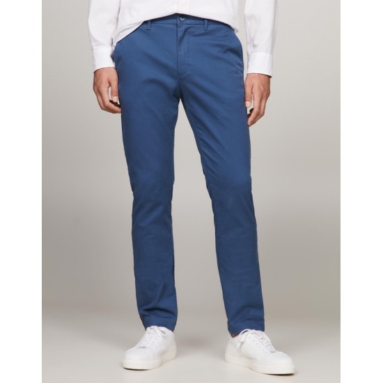 Tommy Hilfiger Bleecker Slim Pima Cotton Aegean Sea