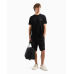 Armani Exchange Blurred Logo Tee Black