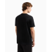 Armani Exchange Blurred Logo Tee Black