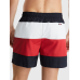 Tommy Hilfiger Medium Drawstring Bold Flag Swim Short Desert Sky/Red/White