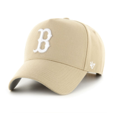 '47 Brand Boston Red Sox Khaki/White 47 MVP DT SNAPBACK
