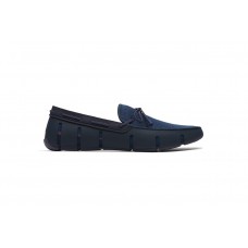 Swims Braid Lace Loafer Navy
