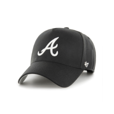 '47 Brand ATLANTA BRAVES BLACK/White  '47 MVP DT SNAPBACK