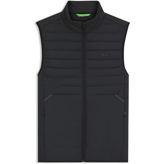  BOSS Mens V Urbanex Vest Water-repellent gilet with decorative reflective accents Dk Navy