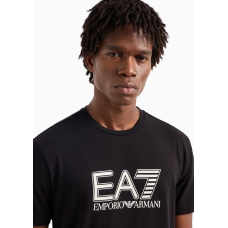 EA7 Emporio Armani Block Visibility Tee Black