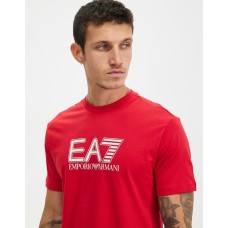 EA7 Emporio Armani Block Visibility Tee Red