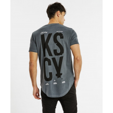 Kiss Chacey California Dual Curved Tee Pigment Castlerock
