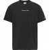 Tommy Jeans Casual Linear Logo Tee Black