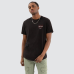 Nena and Pasadena Combat Dual Curved Tee Jet Black 