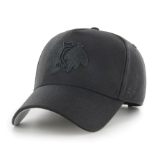 '47 Brand Chicago Blackhawks Black/Black 47 MVP DT SNAPBACK