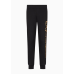 EA7 Emporio Armani Cotton Blend Logo Series Joggers Black/Gold 