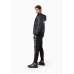 EA7 Emporio Armani Cotton Blend Logo Series Joggers Black/Gold 