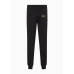 EA7 Emporio Armani Cotton Blend Logo Series Joggers Black/Gold 